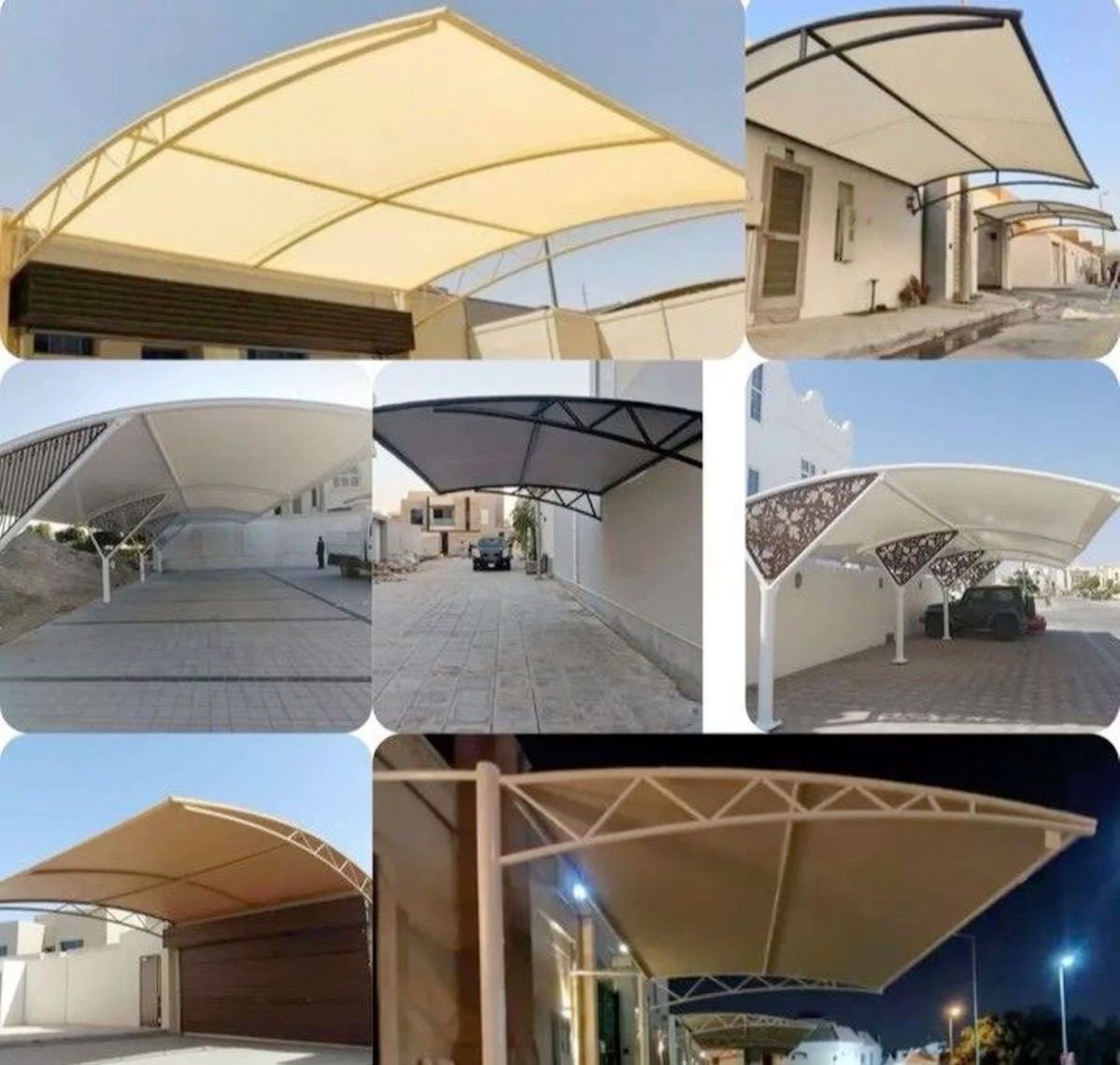 مظلات سيارات القطيف | تركيب سواتر القطيف بتصاميم عملية وعصرية